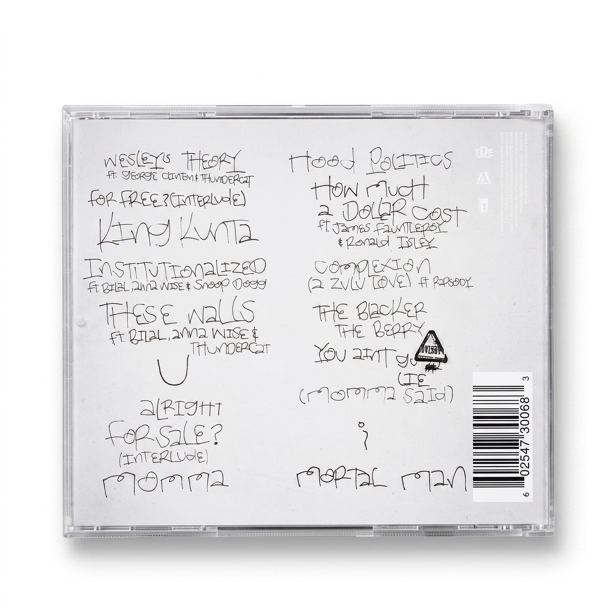 CD Kendrick Lamar - To Pimp a Butterfly