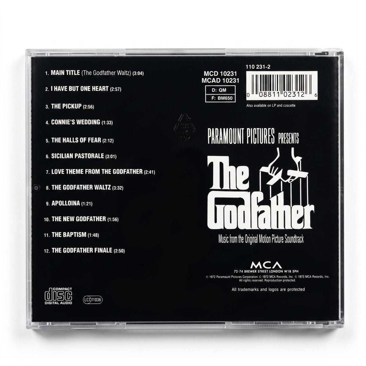 CD El Padrino - Soundtrack