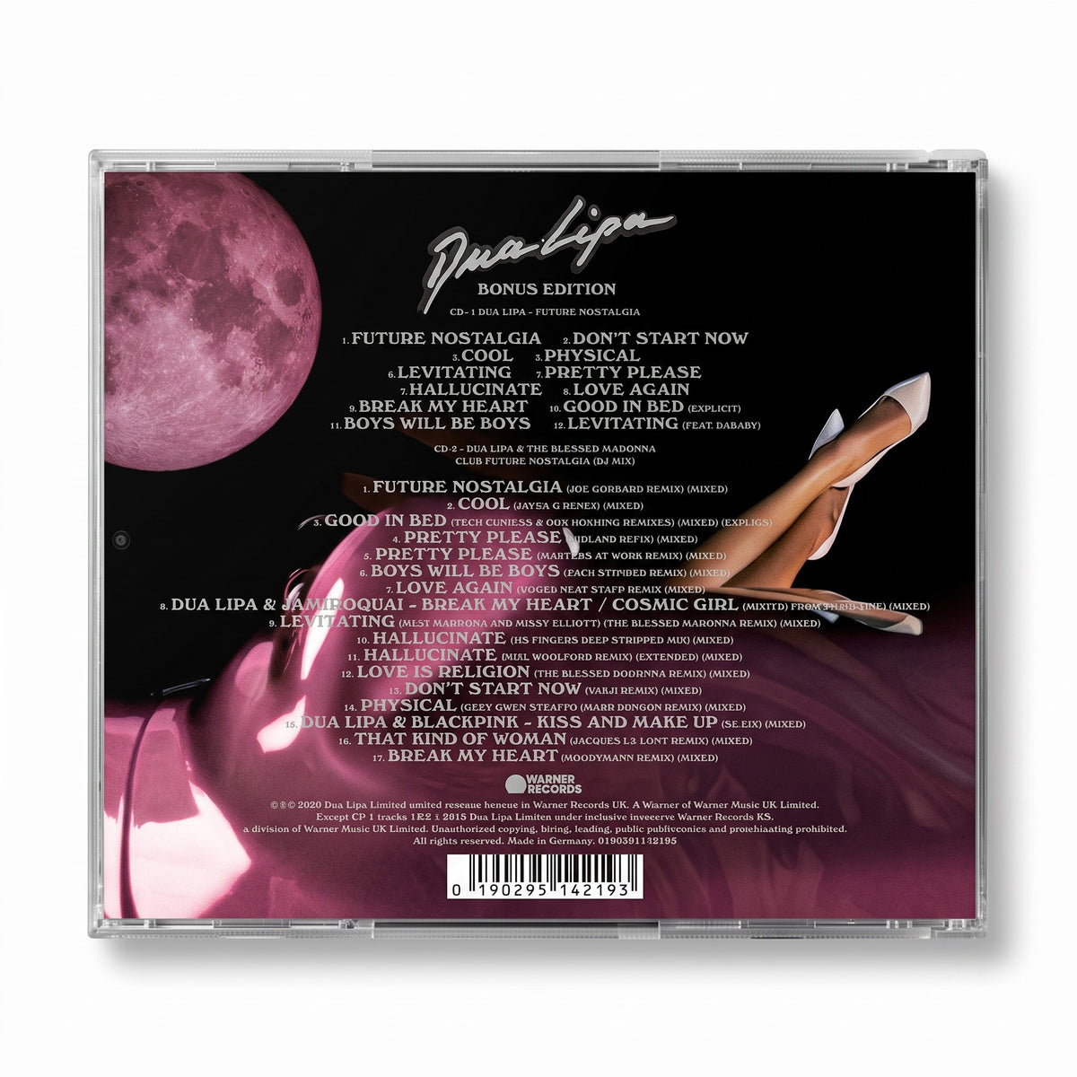 CD Dua Lipa - Future Nostalgia Bonus Edition