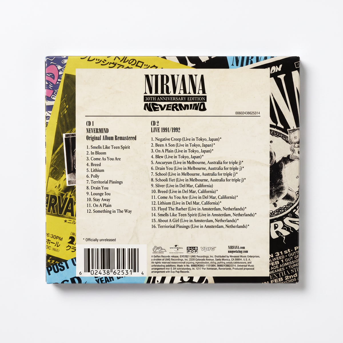CD Nirvana - Nevermind (30th Anniversary Super Deluxe)