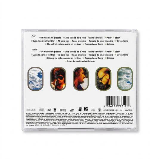 CD+DVD Soda Stereo - MTV Unplugged Comfort y Música para Volar