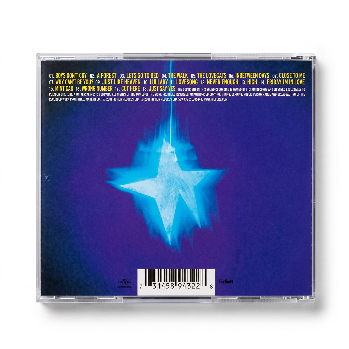 CD The Cure - Greatest Hits