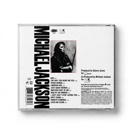 CD Michael Jackson - Bad
