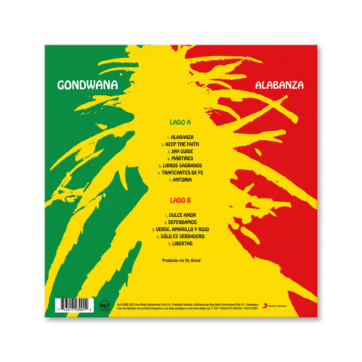 Vinilo Gondwana - Alabanza