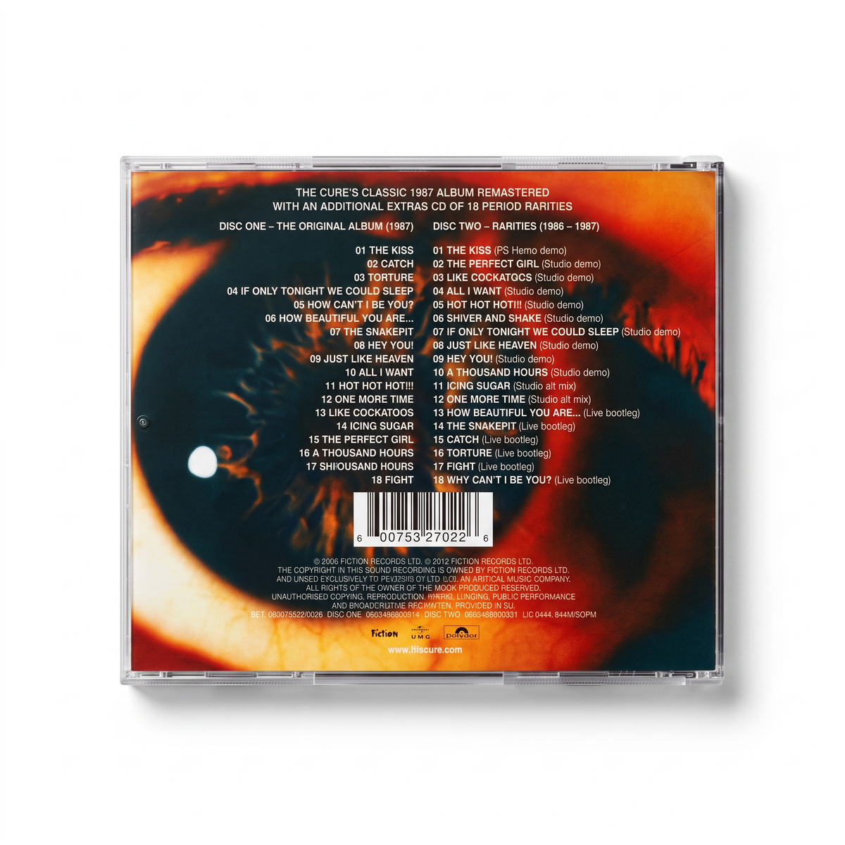 CD The Cure - Kiss Me, Kiss Me, Kiss Me Deluxe Edition