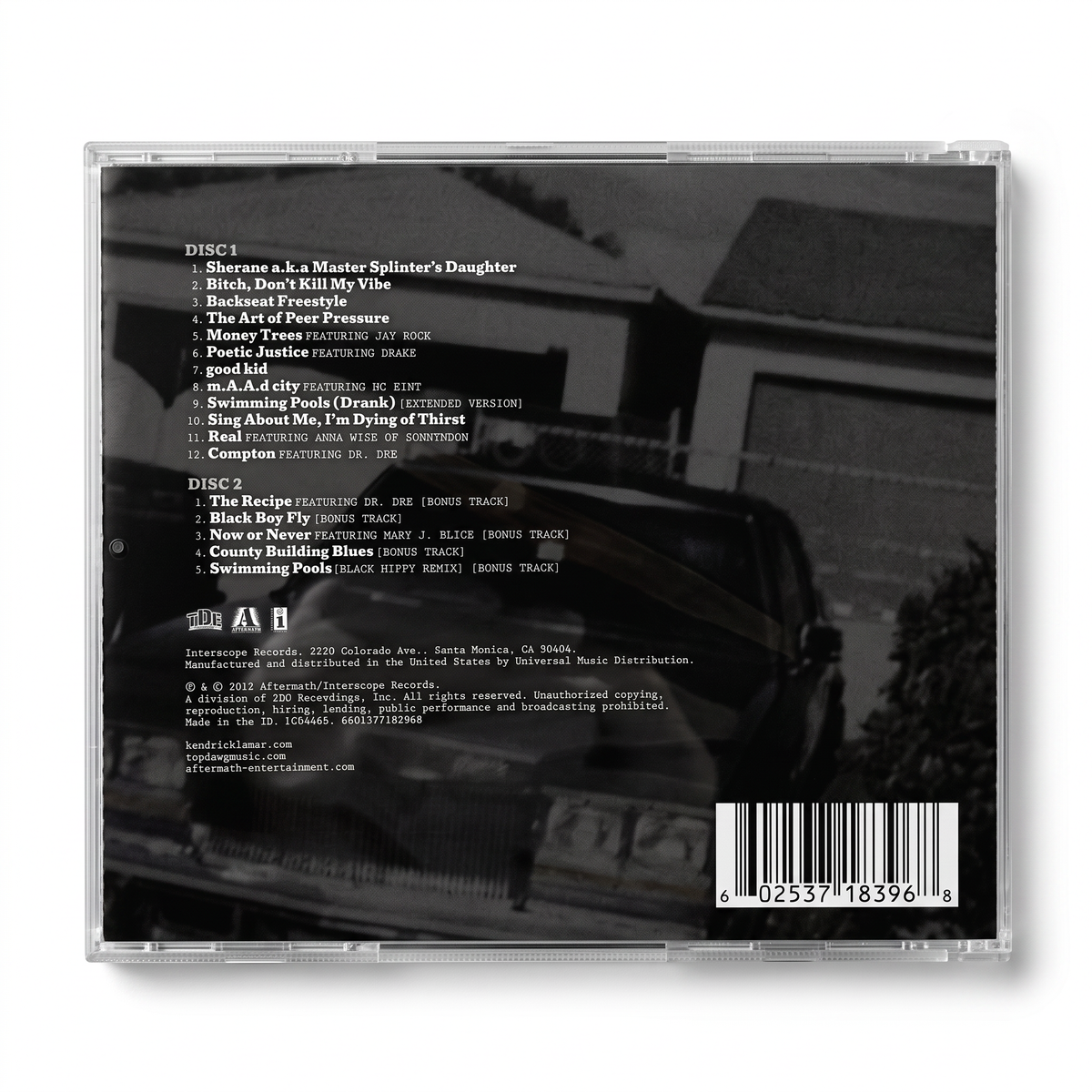 CD Kendrick Lamar - Good Kid, M.A.A.D City Deluxe