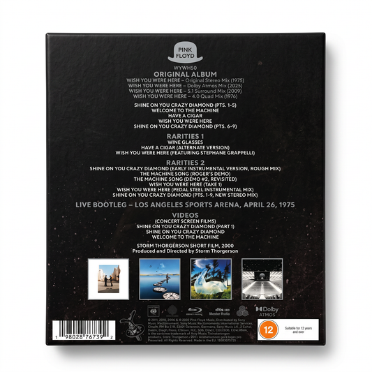 Blu-Ray Pink Floyd - Wish You Were Here 50th Anniversary