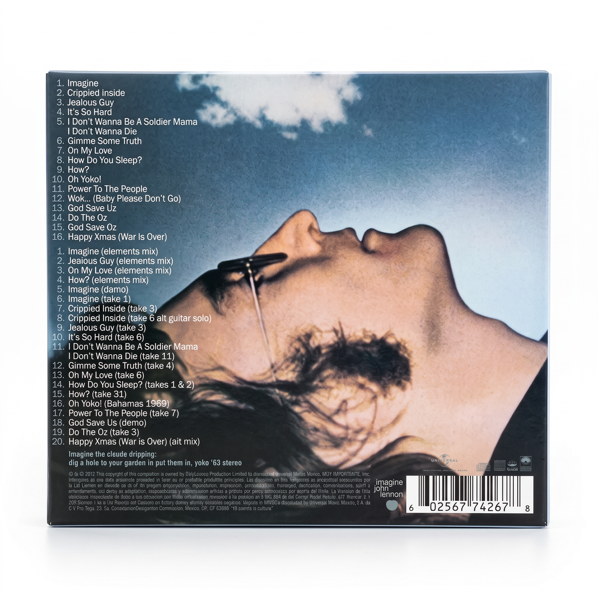 CD Imagine - John Lennon 2 CD Edition