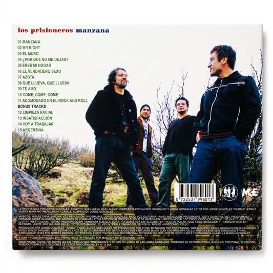 CD Los Prisioneros - Manzana