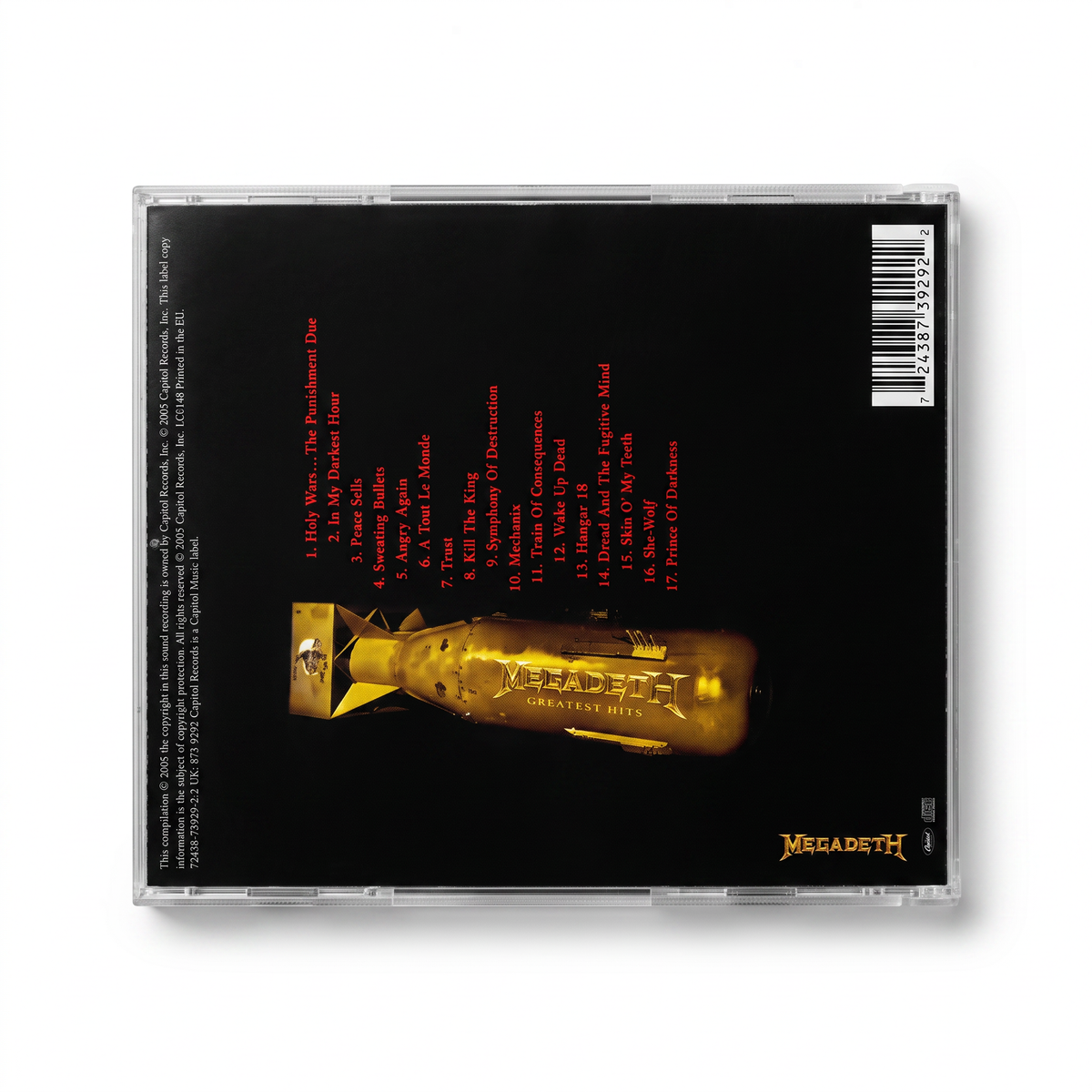 CD Megadeth - Greatest Hits: Back to the Start