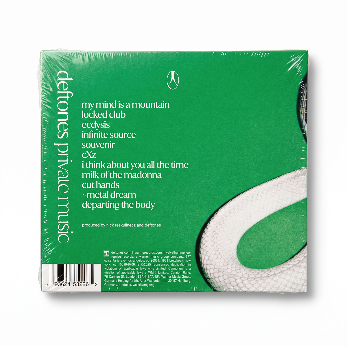 CD Deftones - Private Music