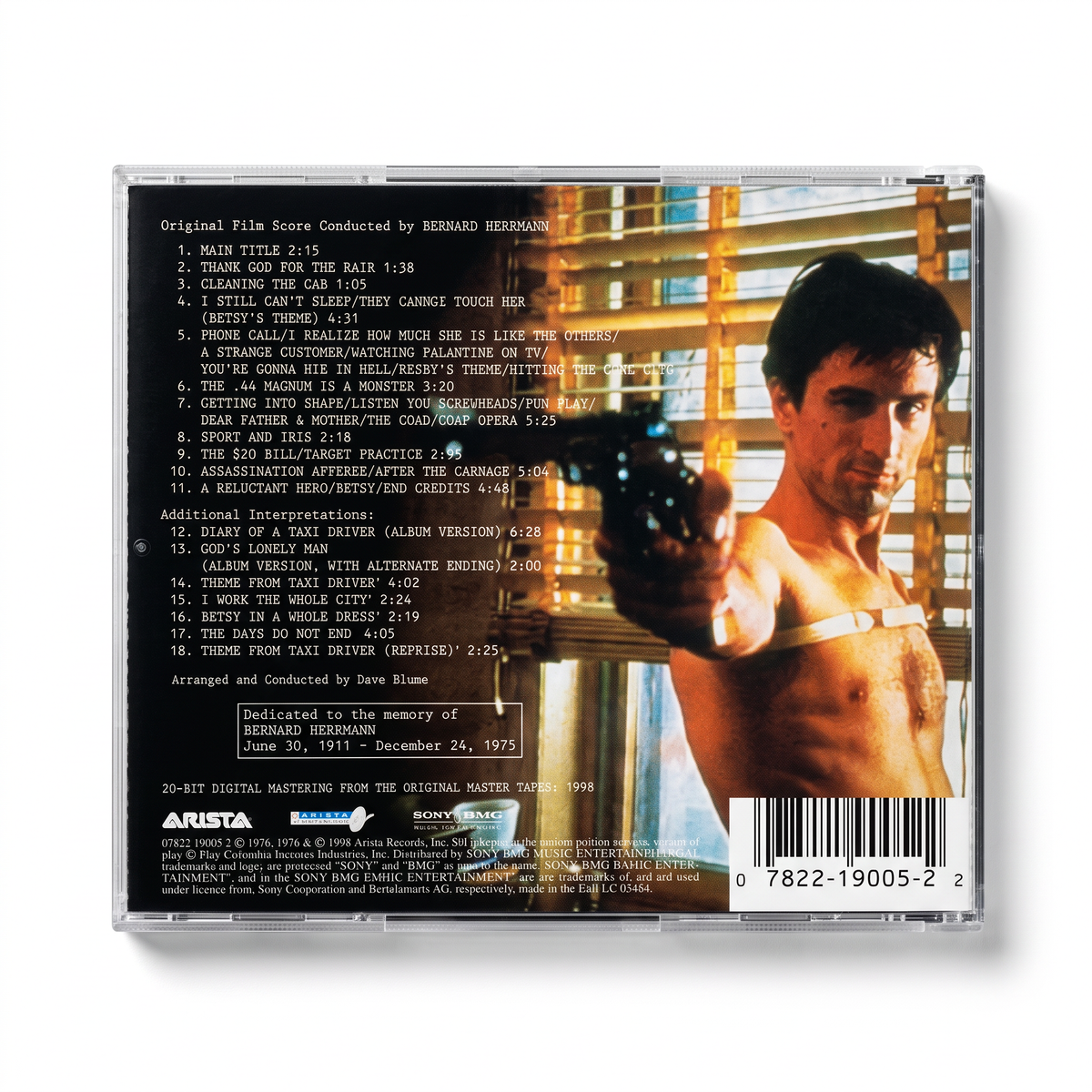 CD Taxi Driver - Soundtrack