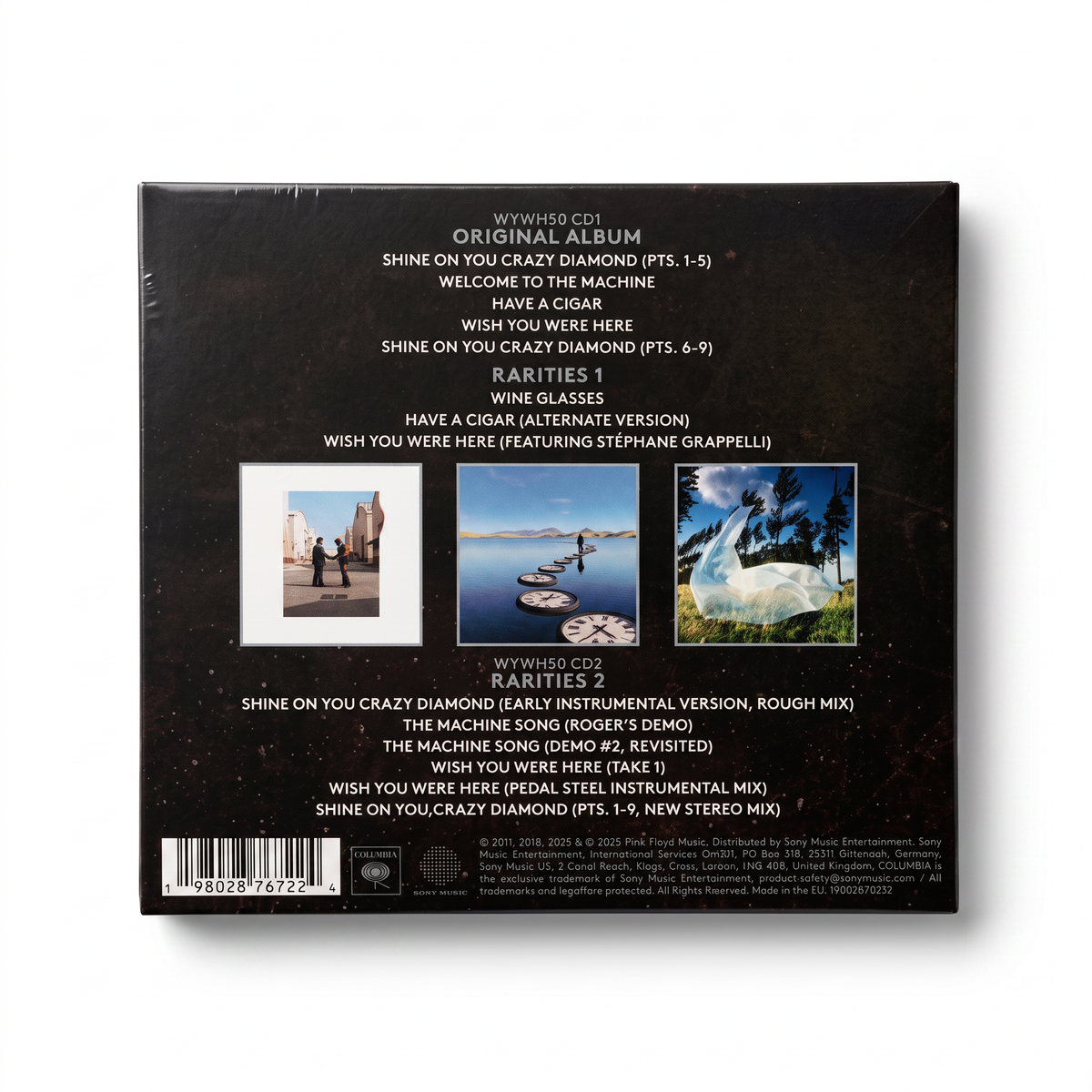 CD Pink Floyd - Wish You Were Here 50th Anniversary