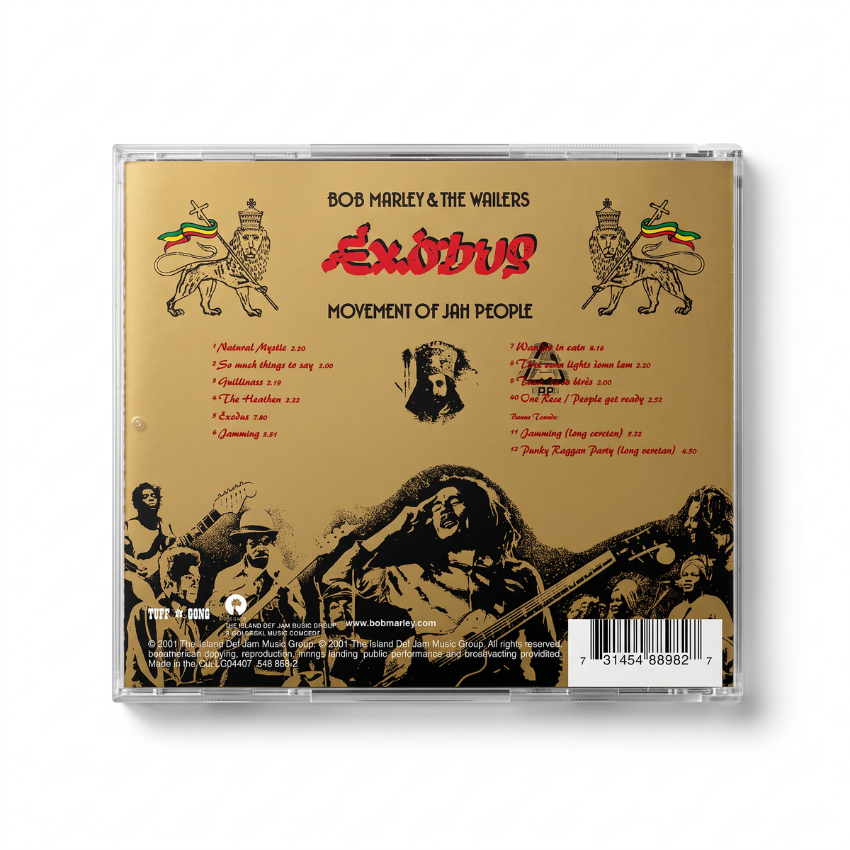 CD Bob Marley & The Wailers - Exodus