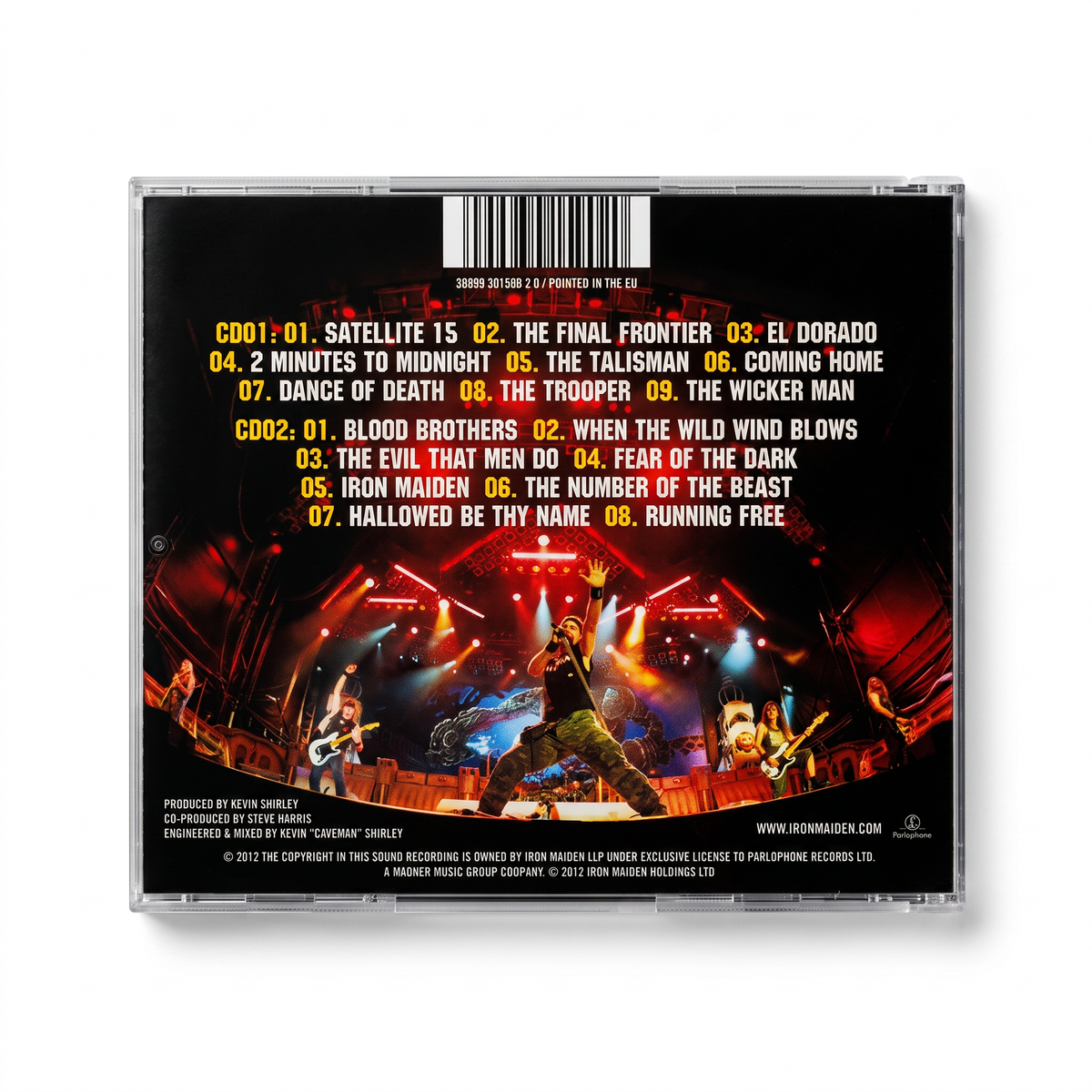 CD Iron Maiden - En Vivo!
