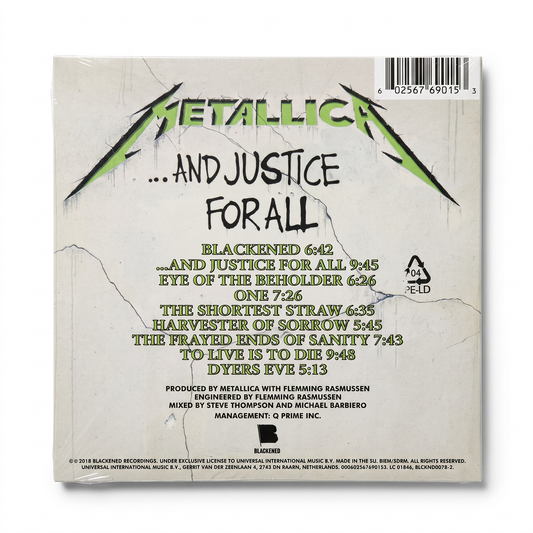 CD Metallica - …And Justice for All