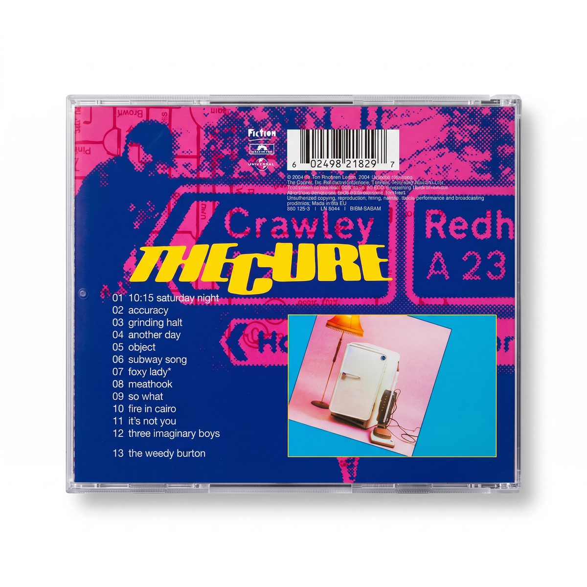 CD The Cure - Three Imaginary Boys