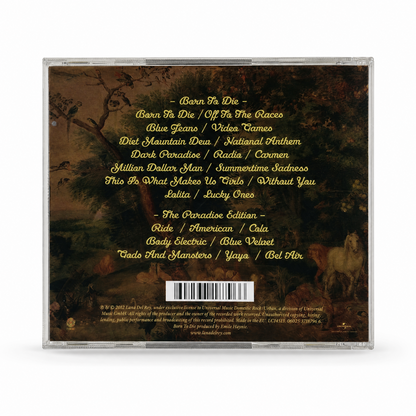 CD Lana del Rey - Bon to Die The Paradise Edition