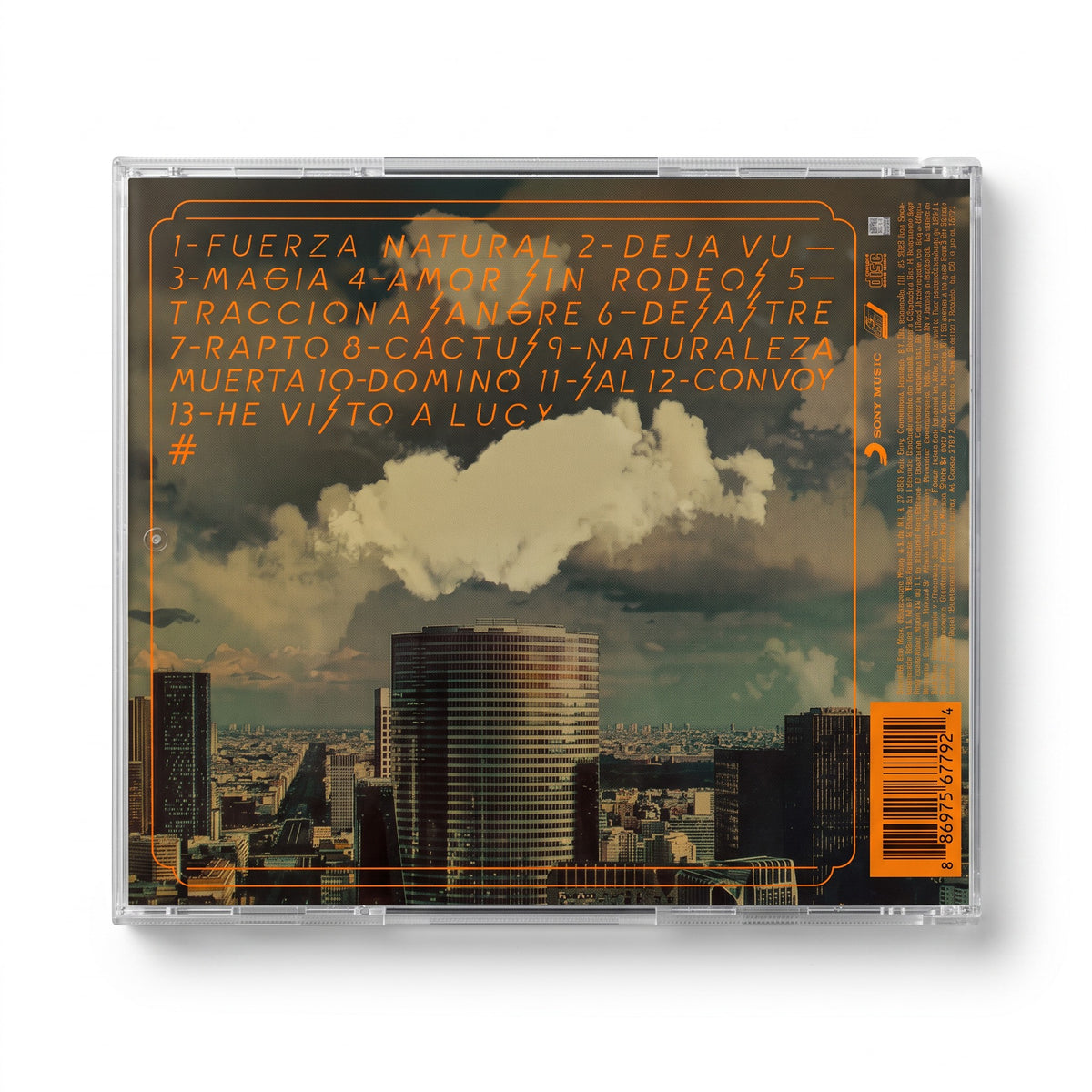 CD Gustavo Cerati - Fuerza Natural