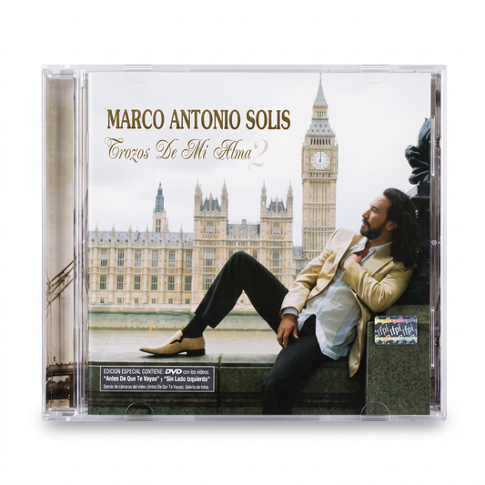 CD+DVD Marco Antonio Solís - Trozos de mi Alma, Vol. 2