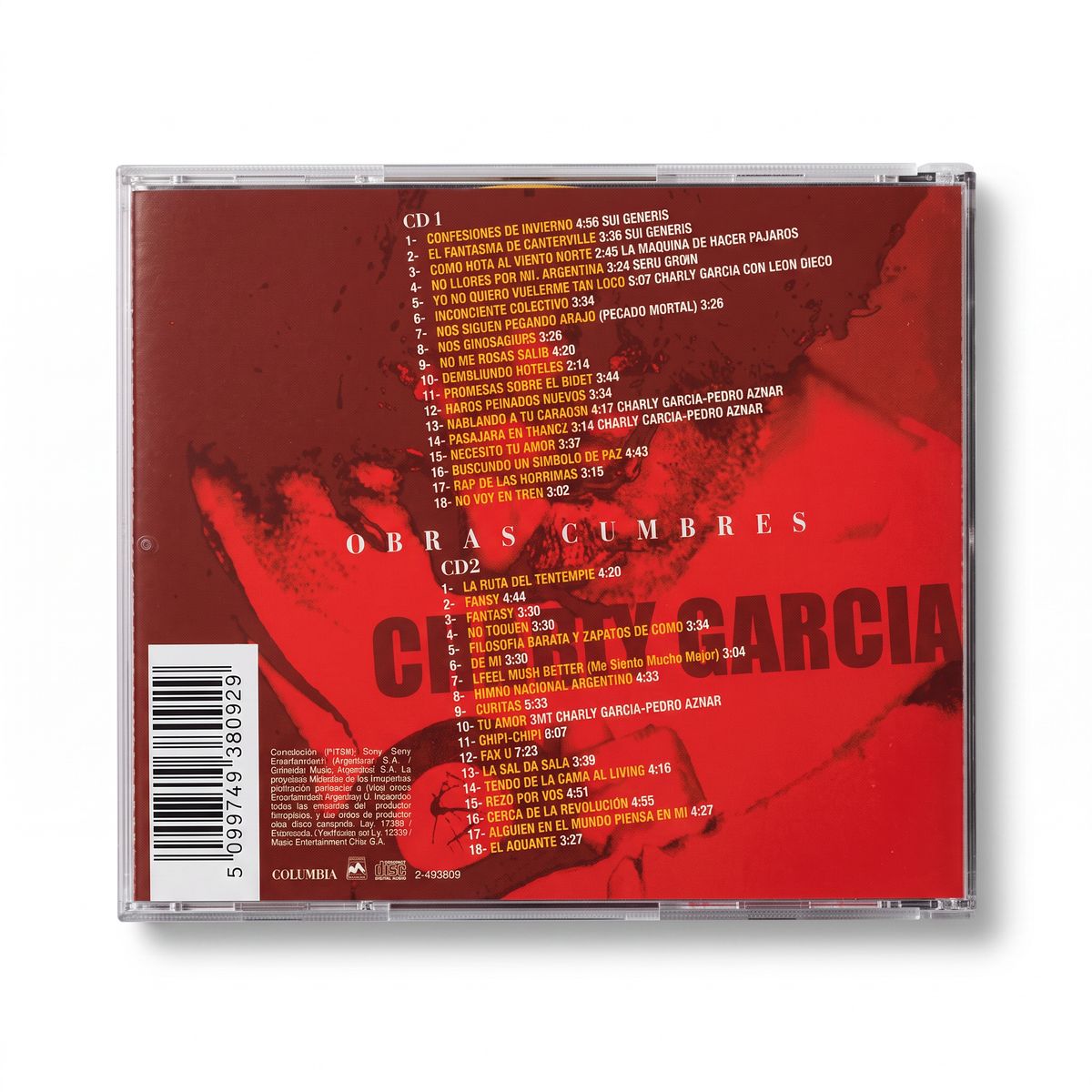 CD Charly García - Obras Cumbres