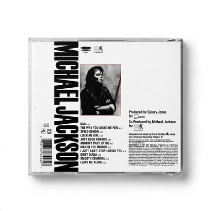 CD Michael Jackson - Bad