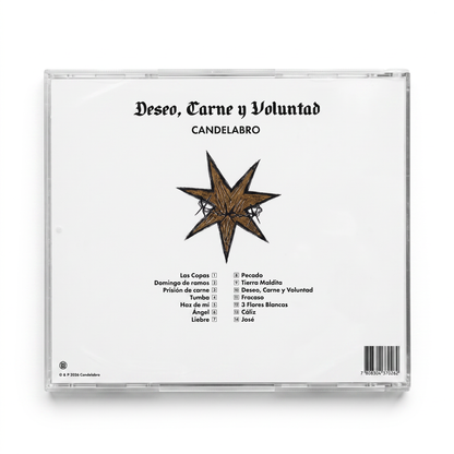 CD Candelabro - Deseo, Carne y Voluntad