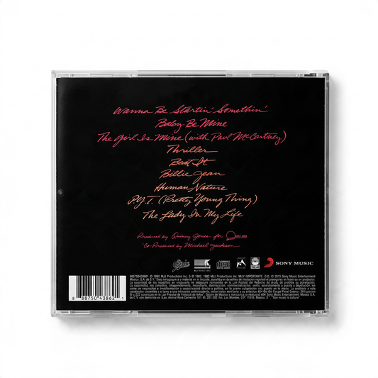 CD Michael Jackson - Thriller