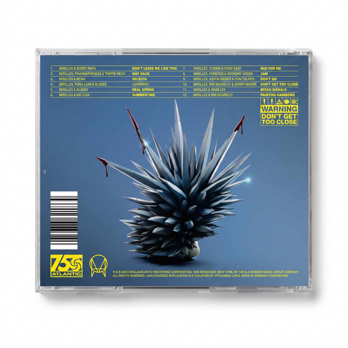 CD Skrillex - Don't Get Too Close