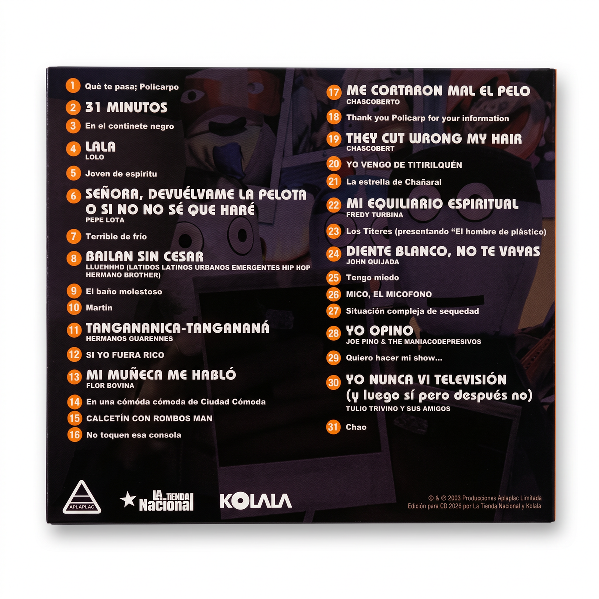 CD 31 Minutos - 31 Minutos