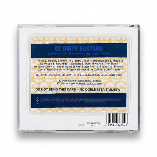 CD Ol' Dirty Bastard - Return to the 36 Chambers: The Dirty Version