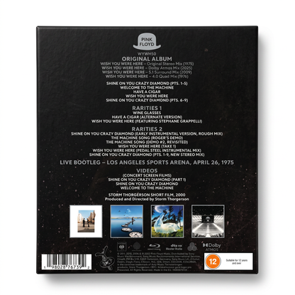 Blu-Ray Pink Floyd - Wish You Were Here 50th Anniversary
