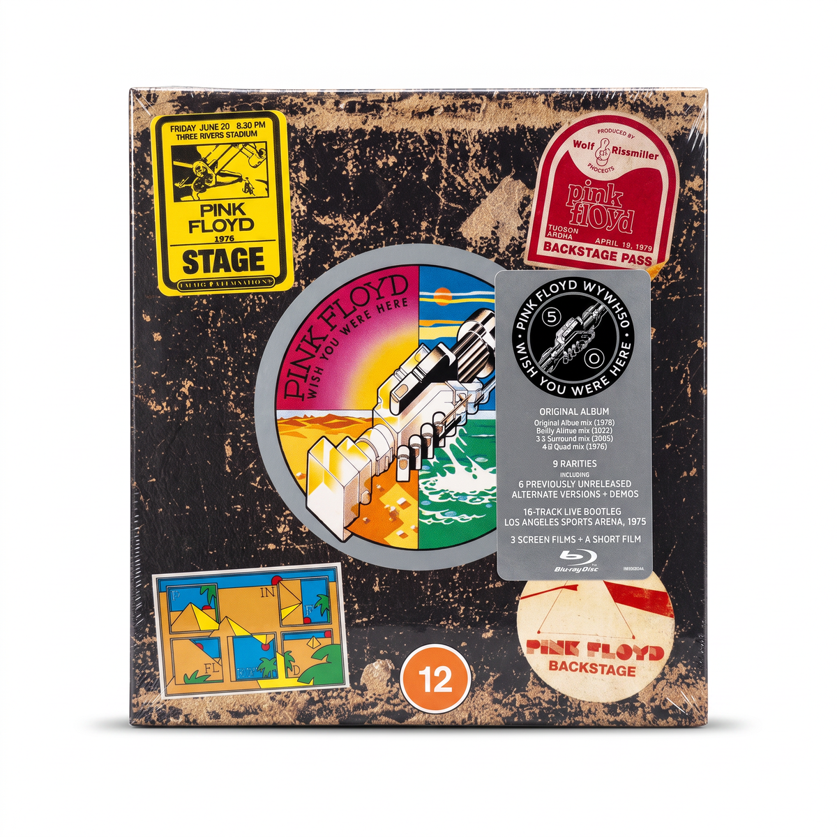 Blu-Ray Pink Floyd - Wish You Were Here 50th Anniversary