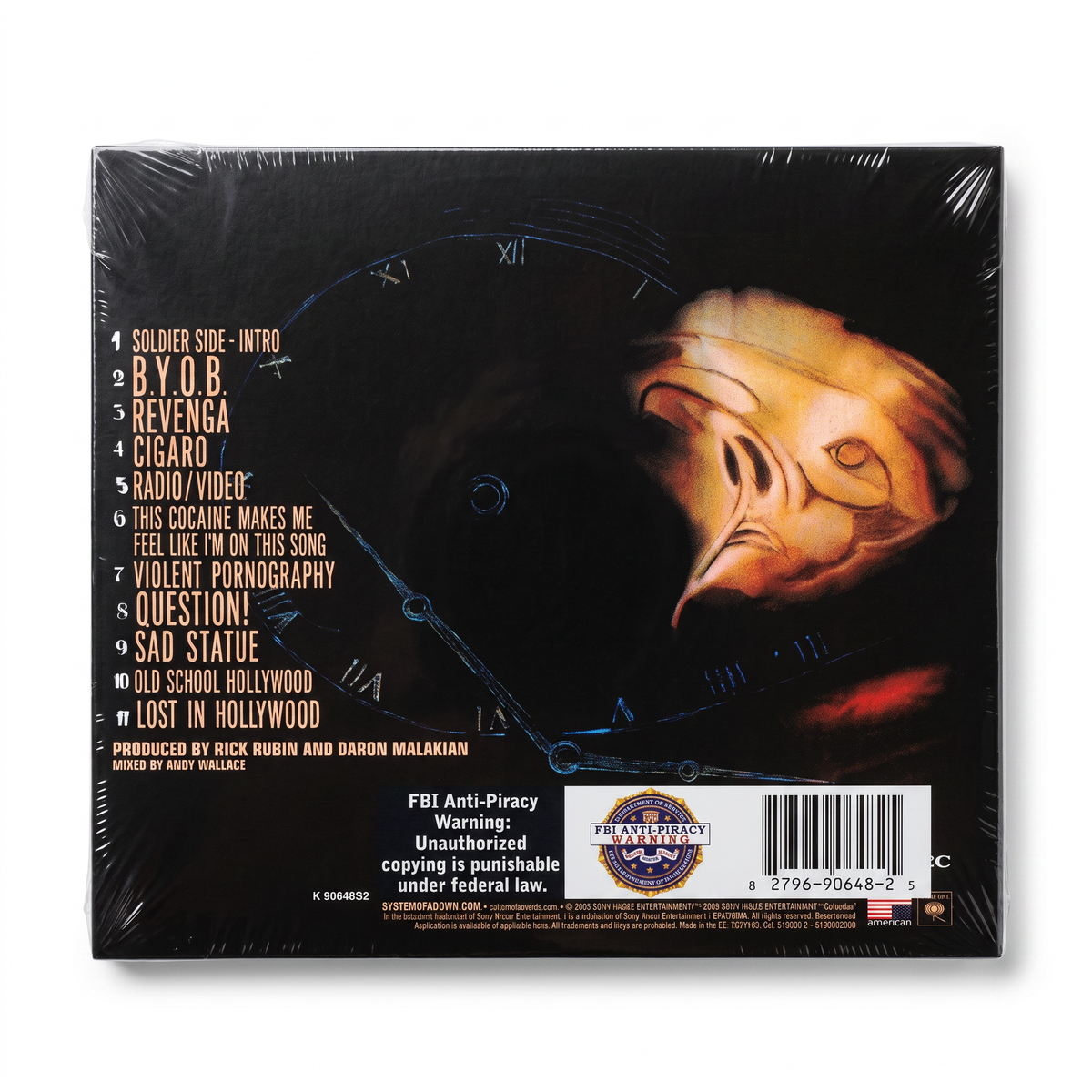 CD System of a Down - Mezmerize