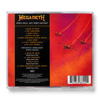 CD Megadeth  - Peace Sells... But Who's Buying?