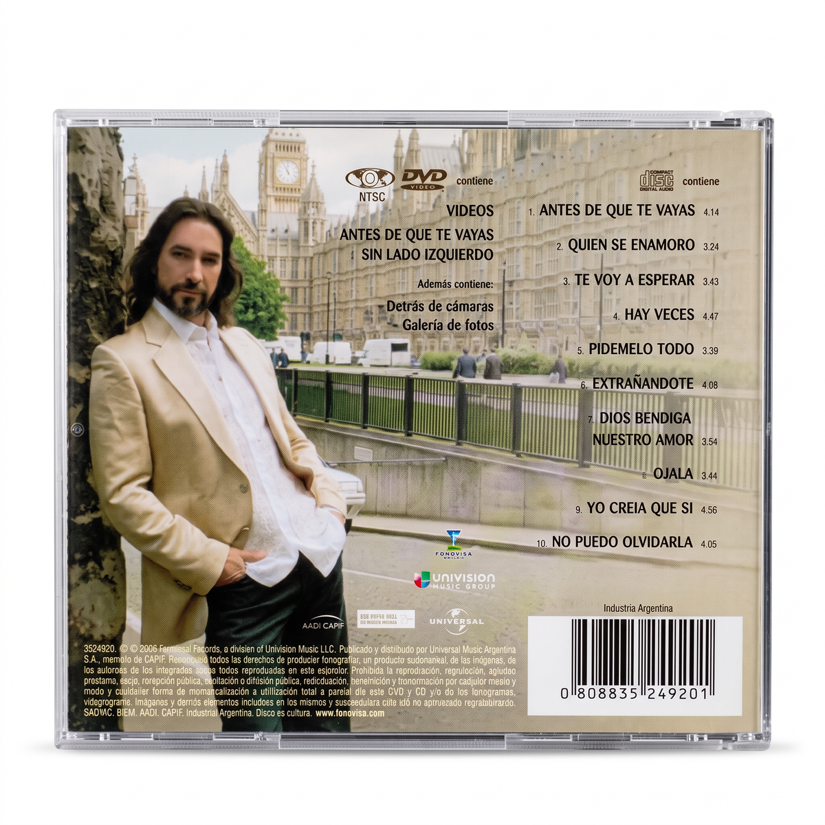 CD+DVD Marco Antonio Solís - Trozos de mi Alma, Vol. 2