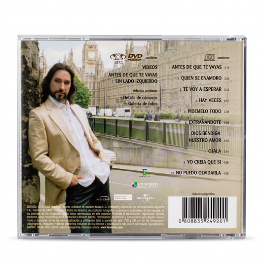 CD+DVD Marco Antonio Solís - Trozos de mi Alma, Vol. 2