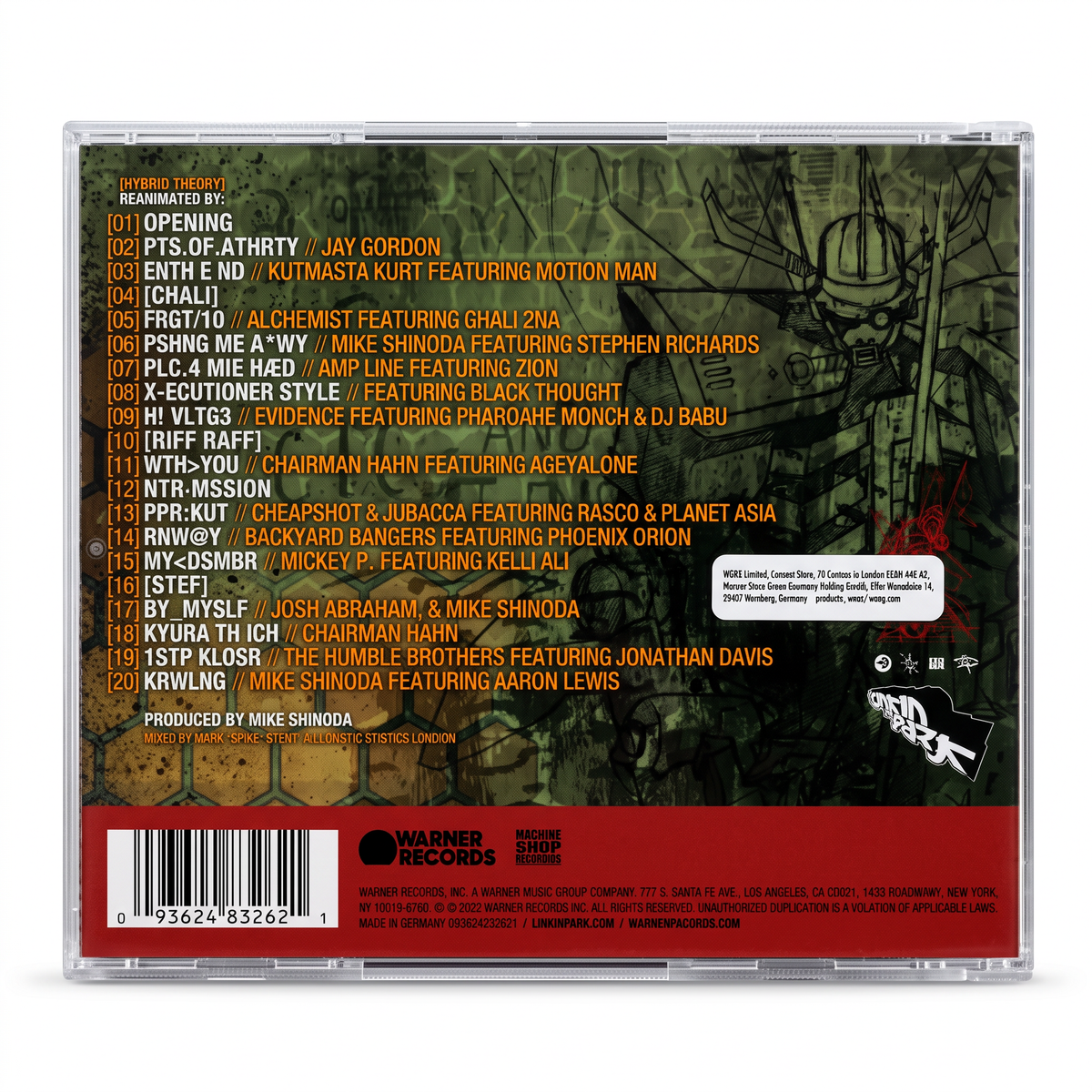 CD Linkin Park - Reanimation