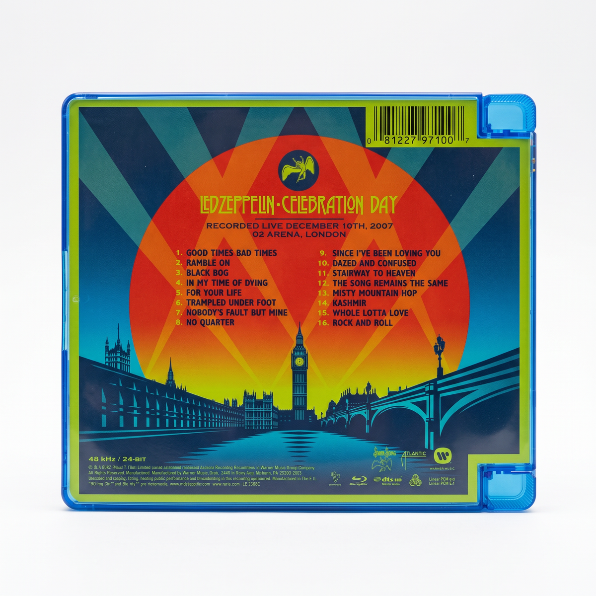 Blu-Ray Led Zeppelin - Celebration Day