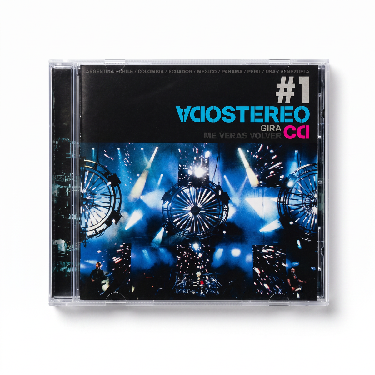 CD Soda Stereo - Gira Me Veras Volver #1