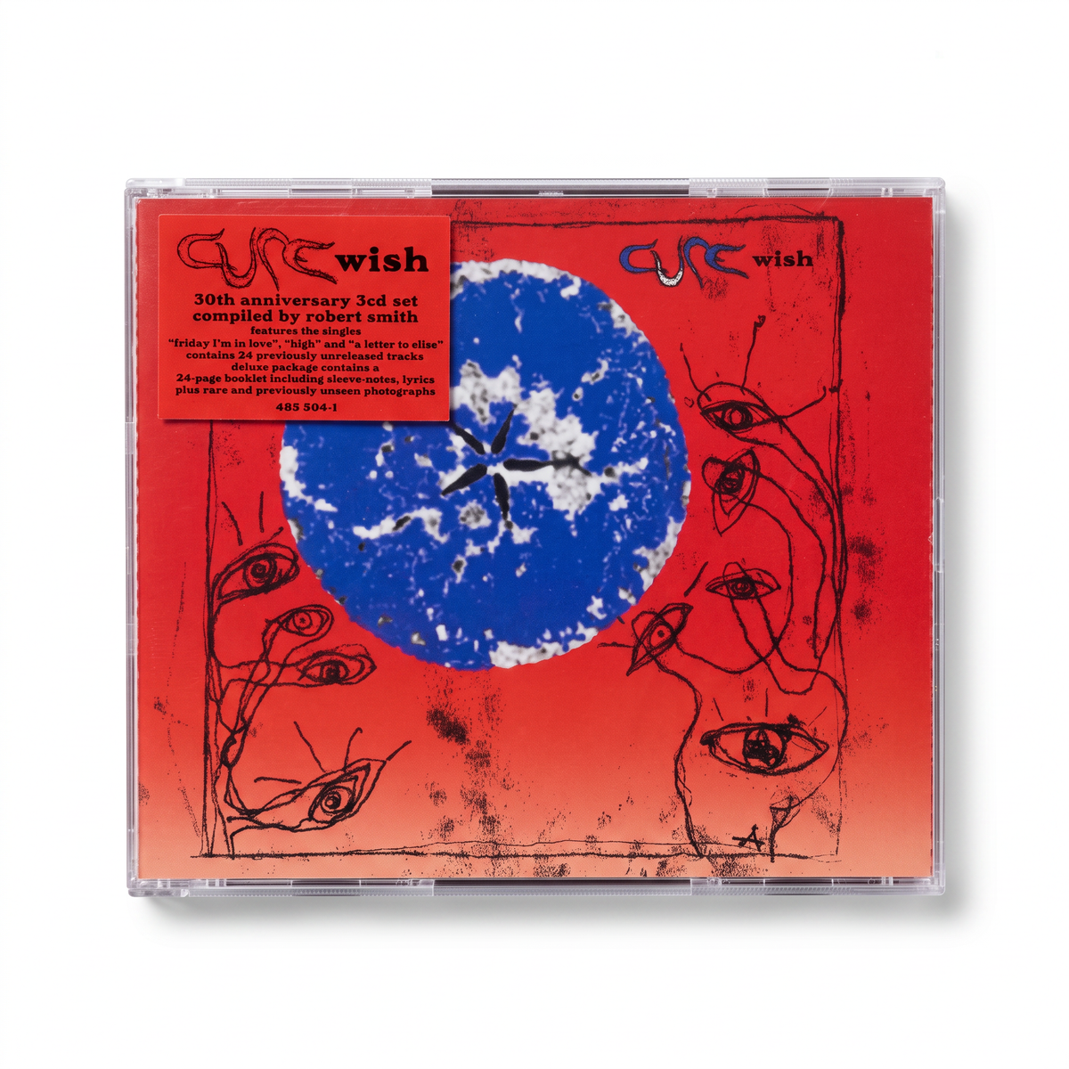 CD The Cure - Wish 30th Anniversary