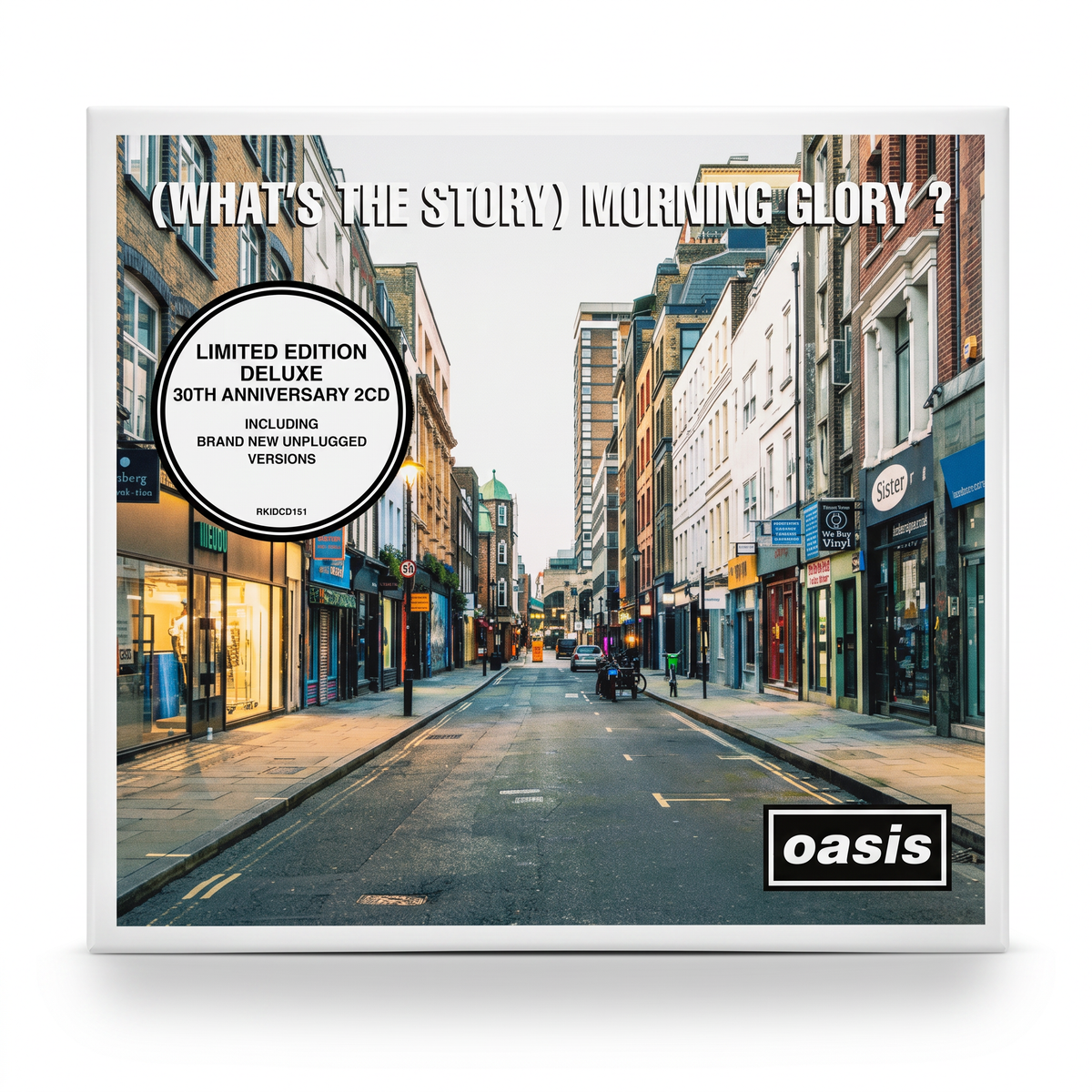 CD Oasis - (What's The Story) Morning Glory? Edición Deluxe 30 Aniversario