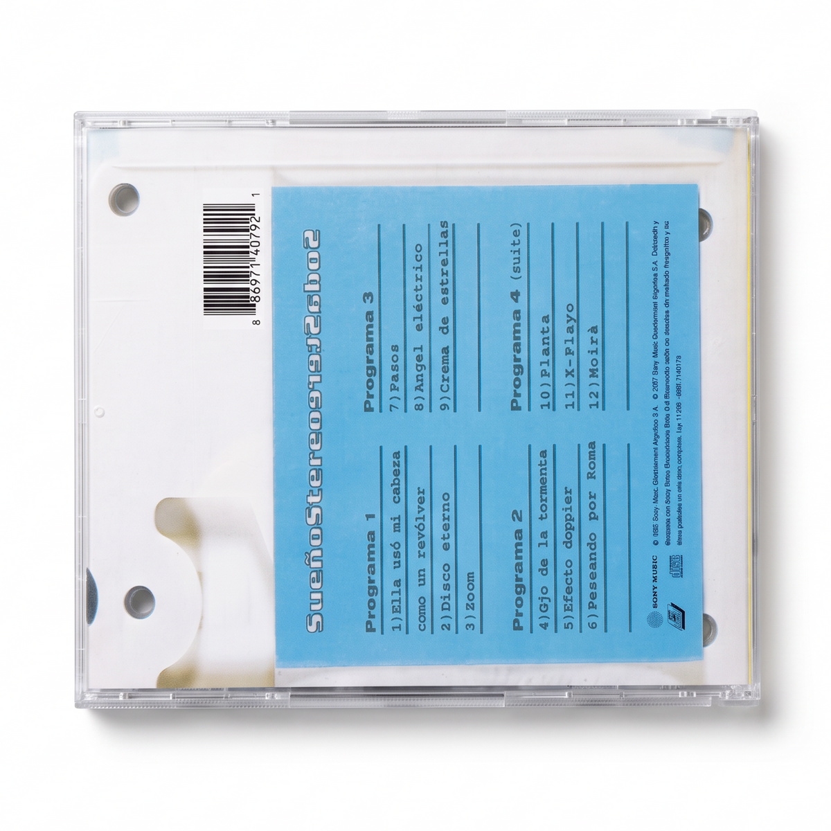 CD Soda Stereo - Sueño Stereo