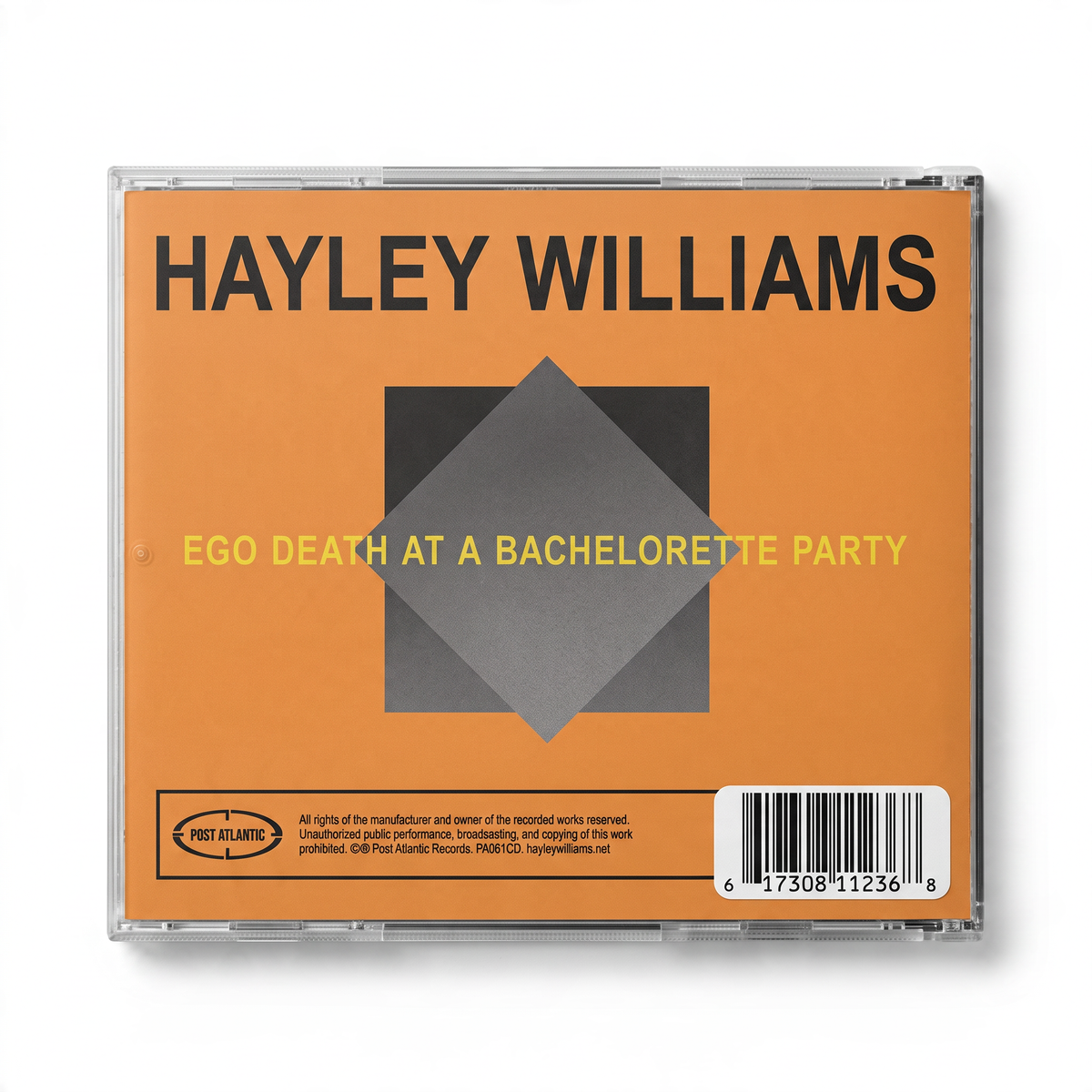 CD Hayley Williams - Ego Death at a Bachelorette Party