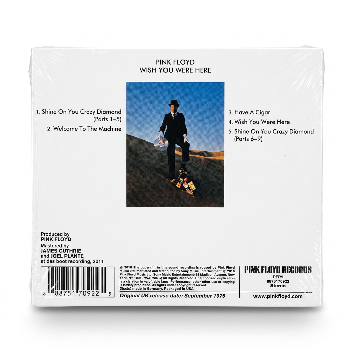 CD Pink Floyd - Wish You Were Here