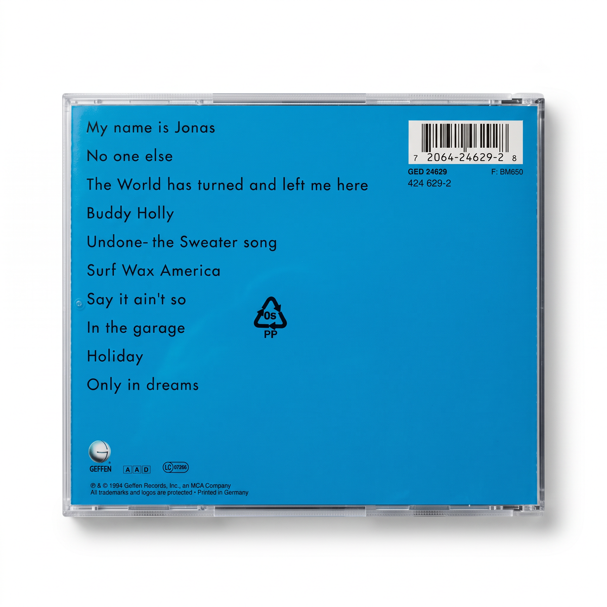 CD Weezer - Weezer