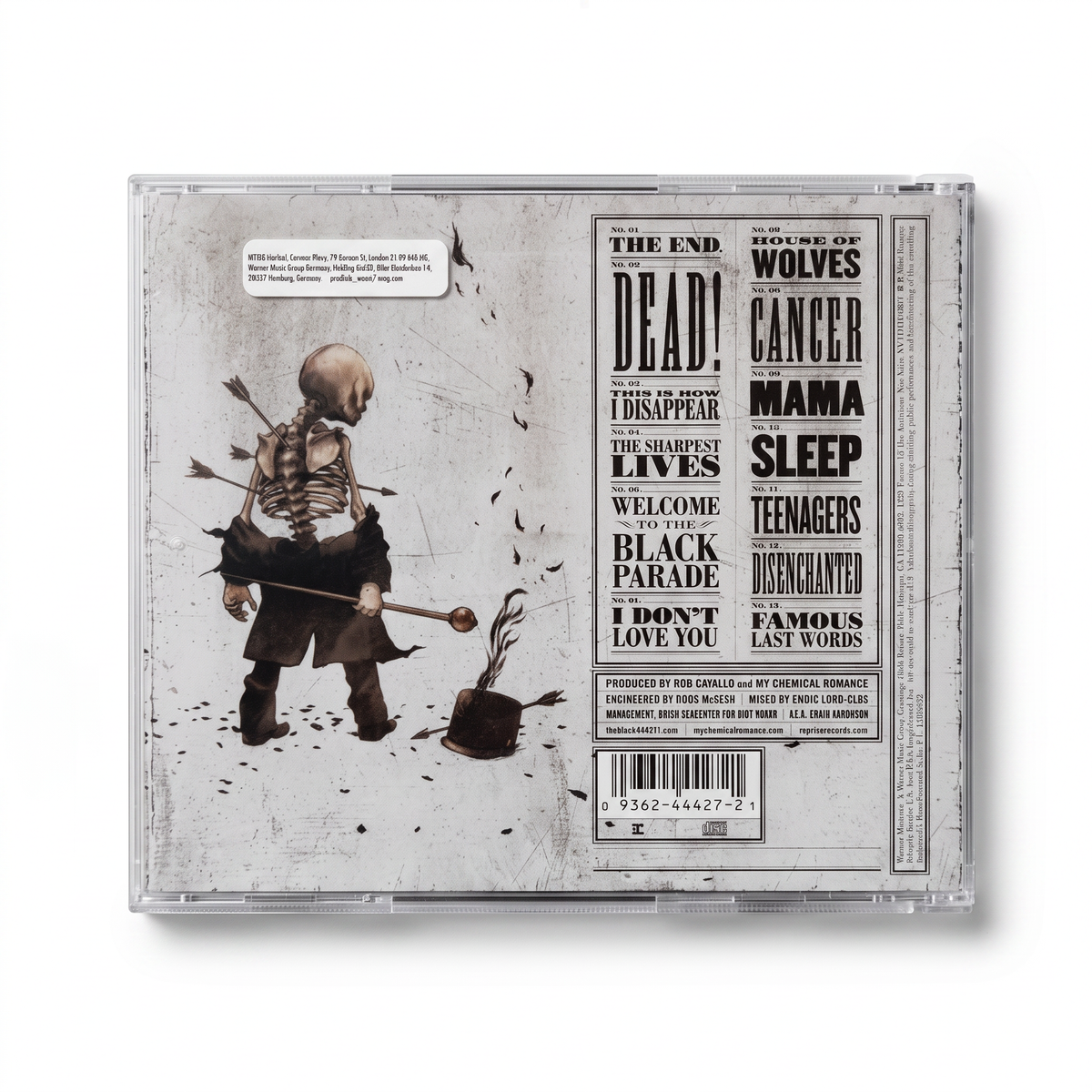 CD My Chemical Romance - The Black Parade