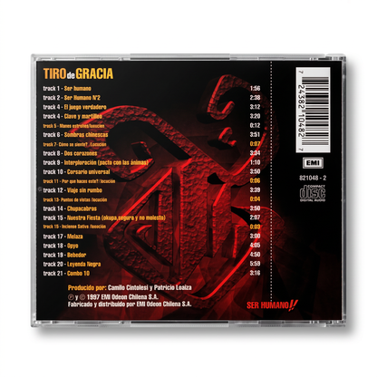 CD Tiro de Gracia - Ser Humano!!