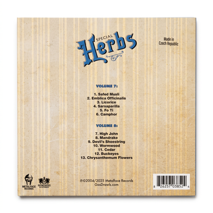 CD MF DOOM - Special Herbs, Vol. 7 & 8