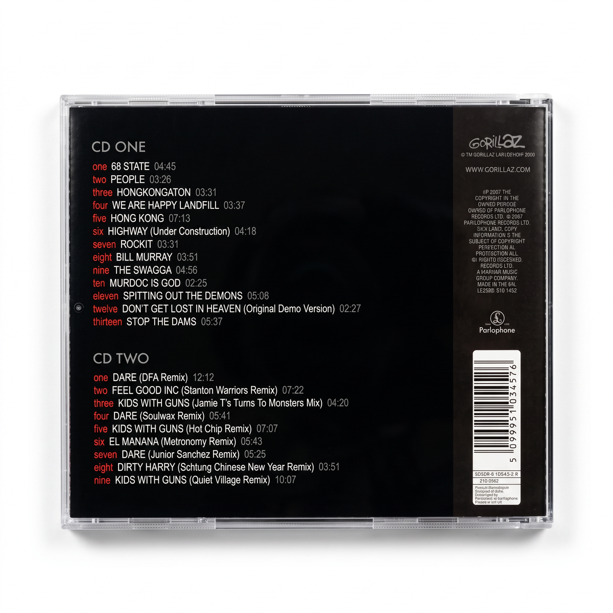CD Gorillaz - D-Sides